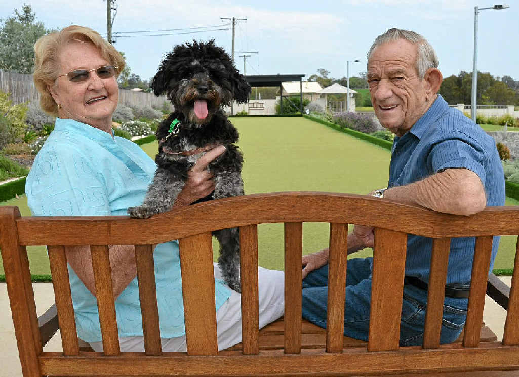 OVER HALF A CENTURY: Dawn and Ted Cashman, who now live at Oak Tree Retirement Village in Warwick, celebrated their 51st wedding anniversary yesterday.
